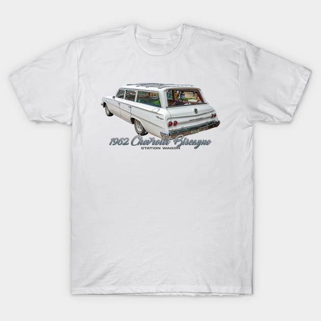 1962 Chevrolet Biscayne Station Wagon T-Shirt by Gestalt Imagery